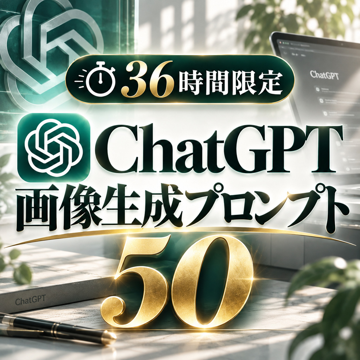 50 ChatGPT Images 2.5 prompts offered in a 36-hour giveaway
