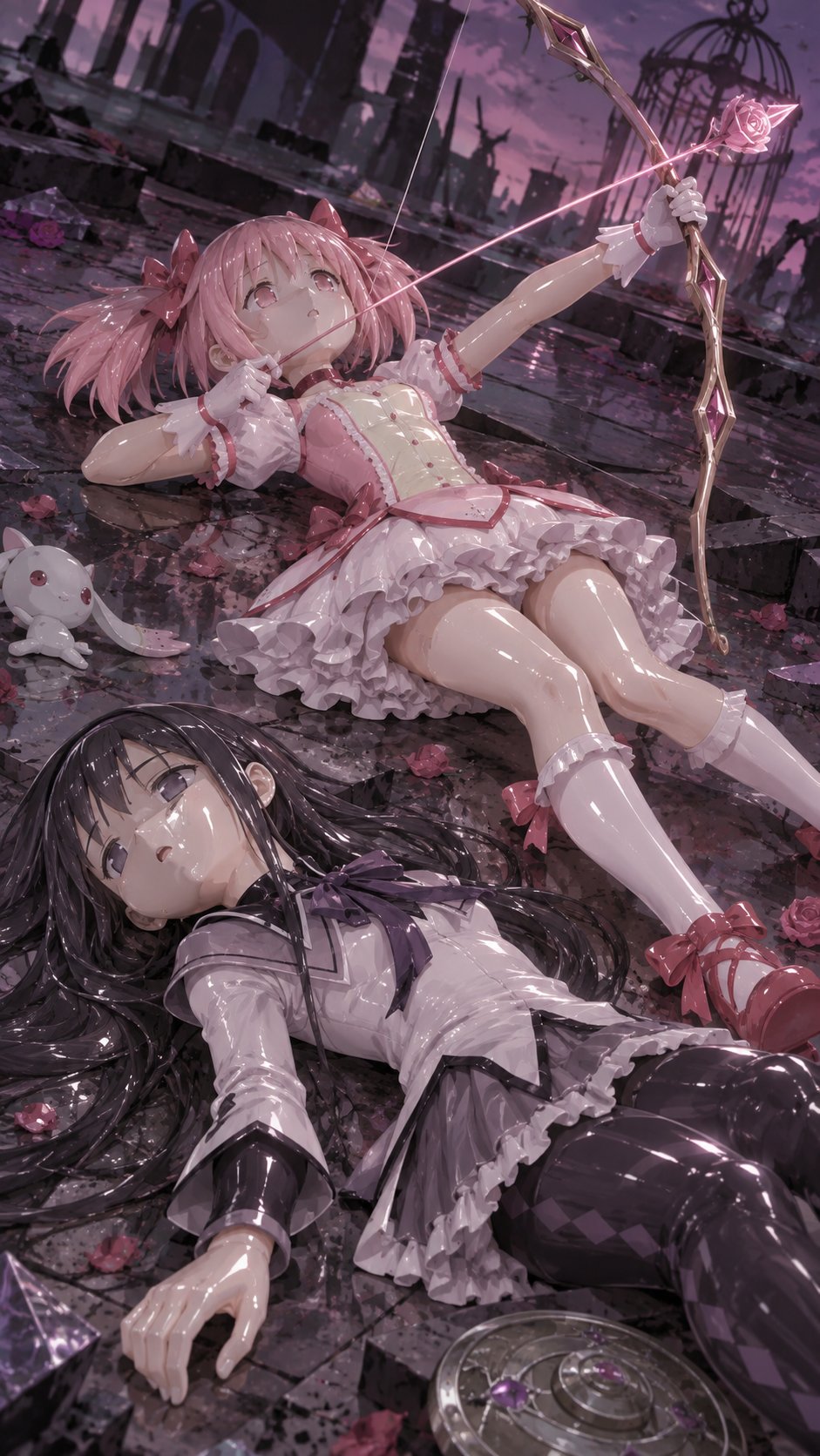 GPT-Image-2.5 petrification test leans realistic rather than anime style (image 2 of 2)