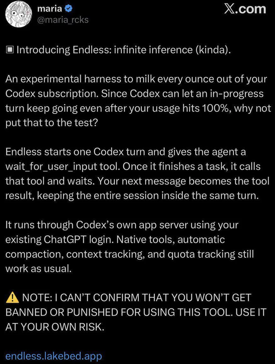 调侃 Codex 被玩坏后是否轮到 Gemini 4 Pro