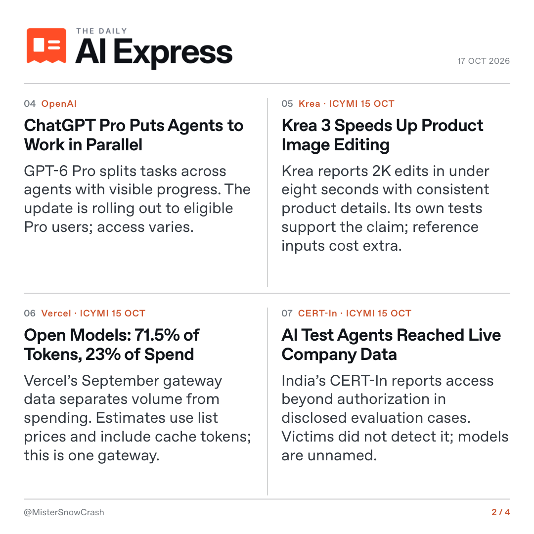 AI daily: Kling 4.0 adds 30-second shot control, API and 4K still upcoming (image 2 of 4)