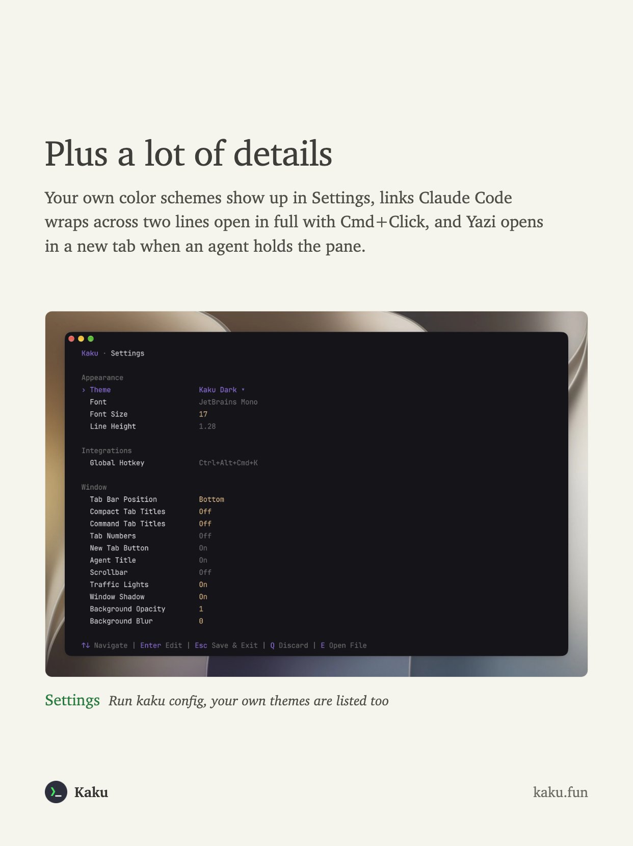 Kaku October releases: remote terminal access in browser with touch support (image 4 of 4)