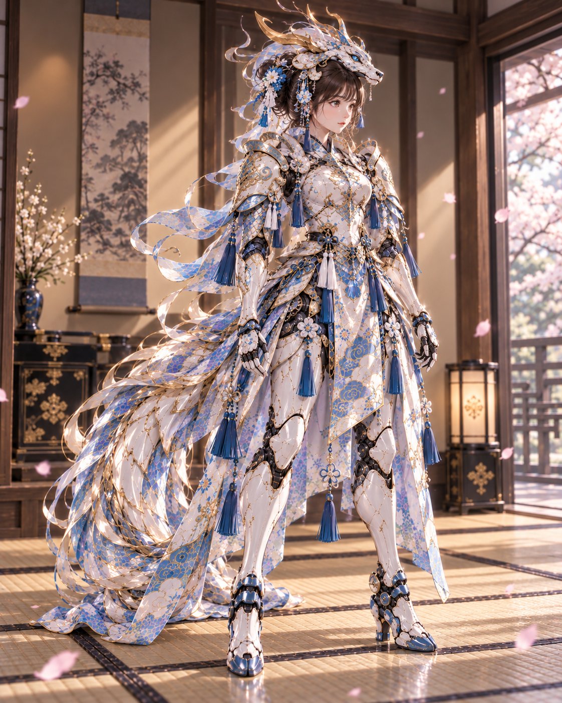 GPT-Image 2.5 draws a Saint Seiya-style Kirin cloth (image 2 of 2)