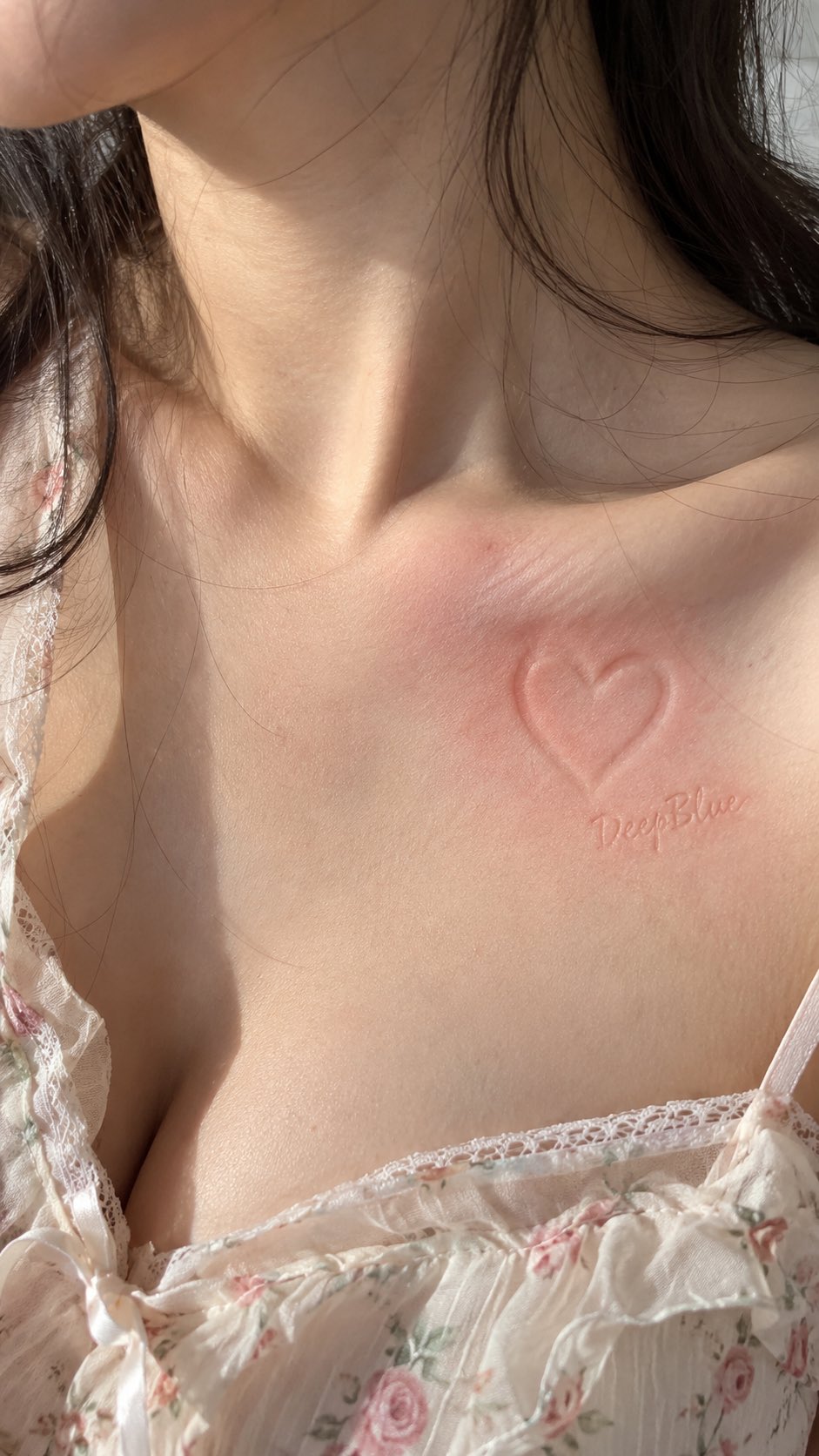 GPT Image 2.5 prompt template paints with skin as canvas (image 1 of 4)
