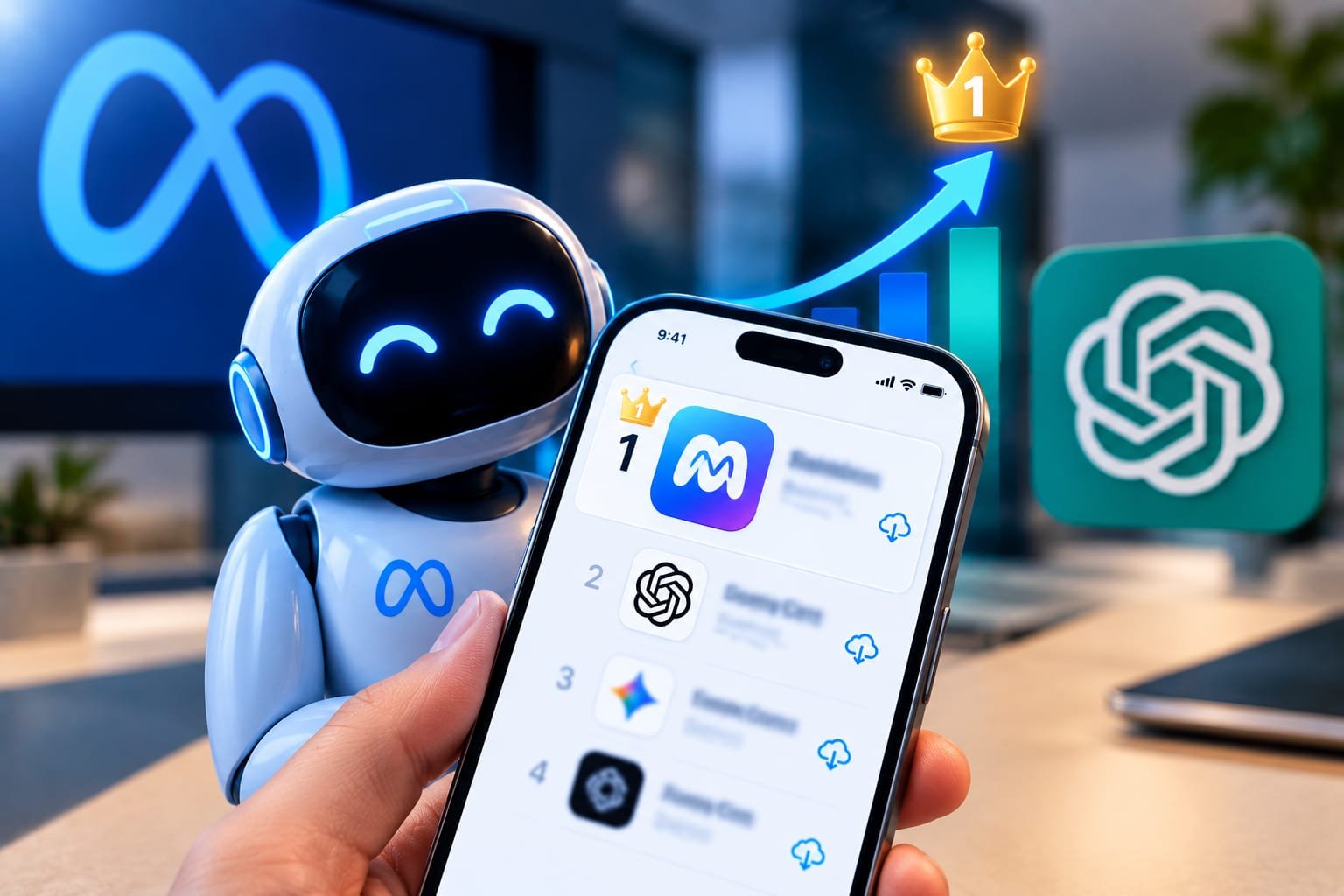 Meta 的 Muse agent 上线即登美区 App Store 榜首