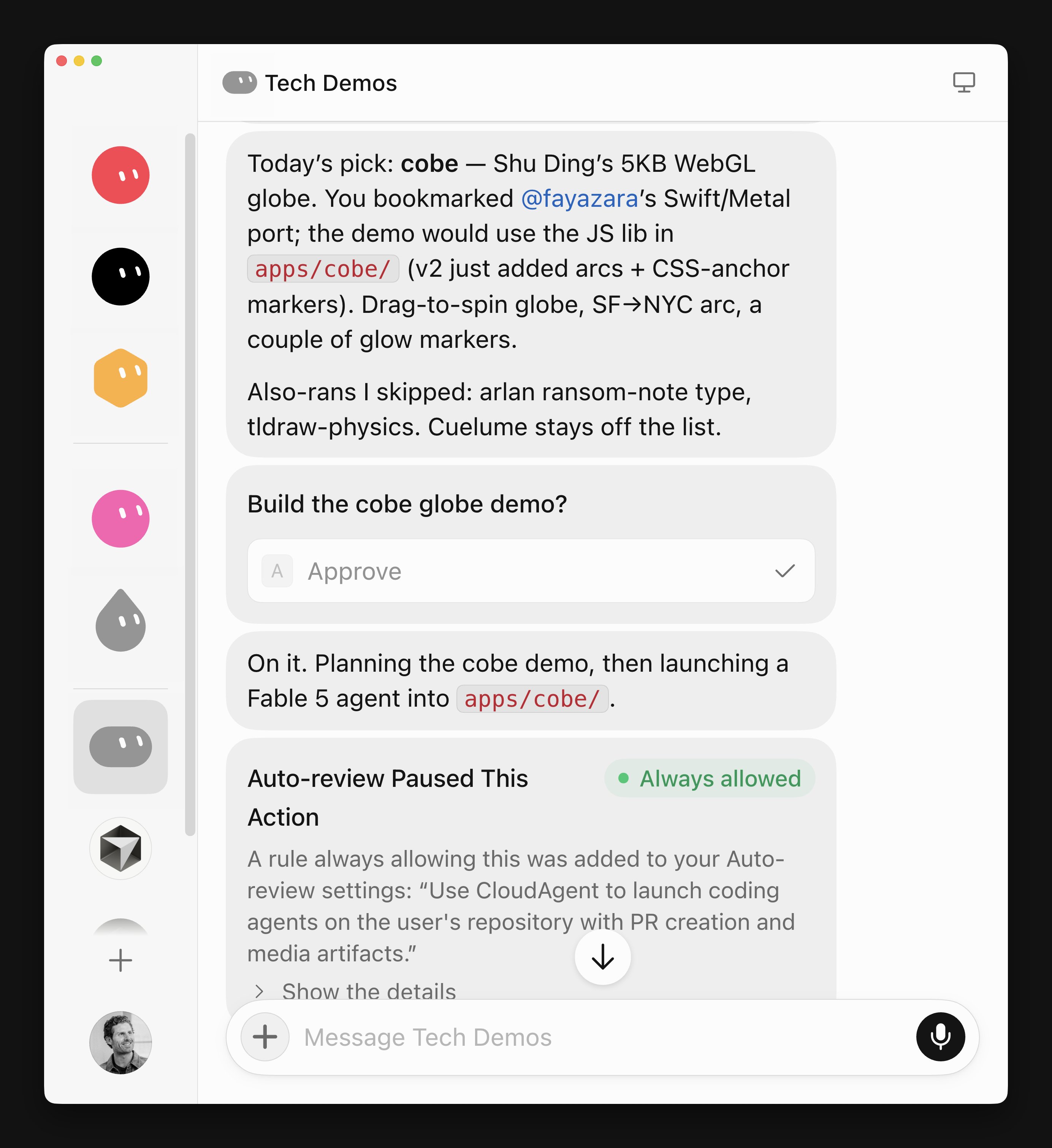 Grok Bot reads X bookmarks daily and builds runnable demos