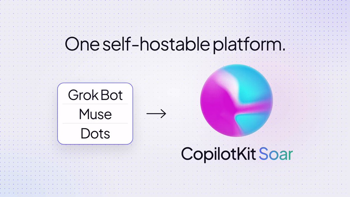 CopilotKit Soar：可自托管的开源 AI 同事