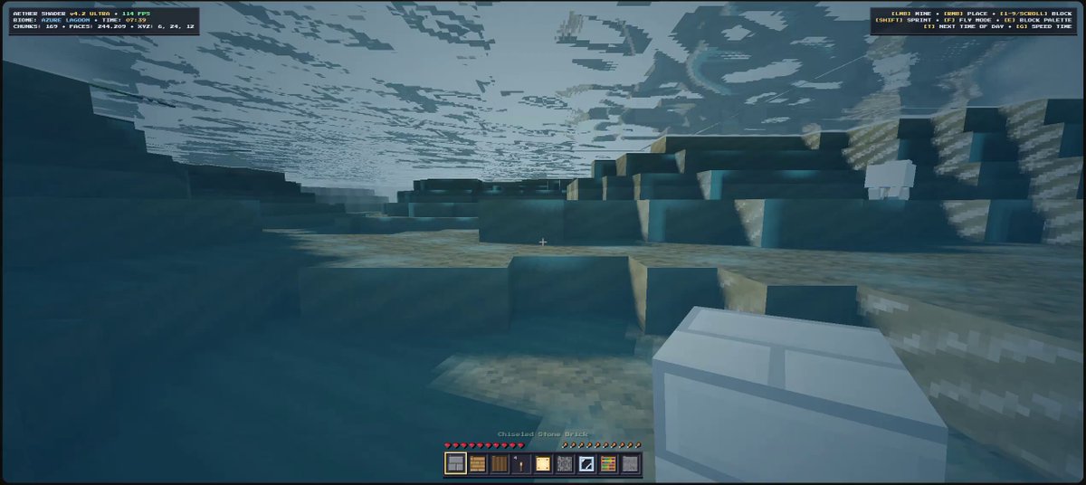 Gemini 4 Argon renders a Minecraft × Star Wars scene in a single HTML file