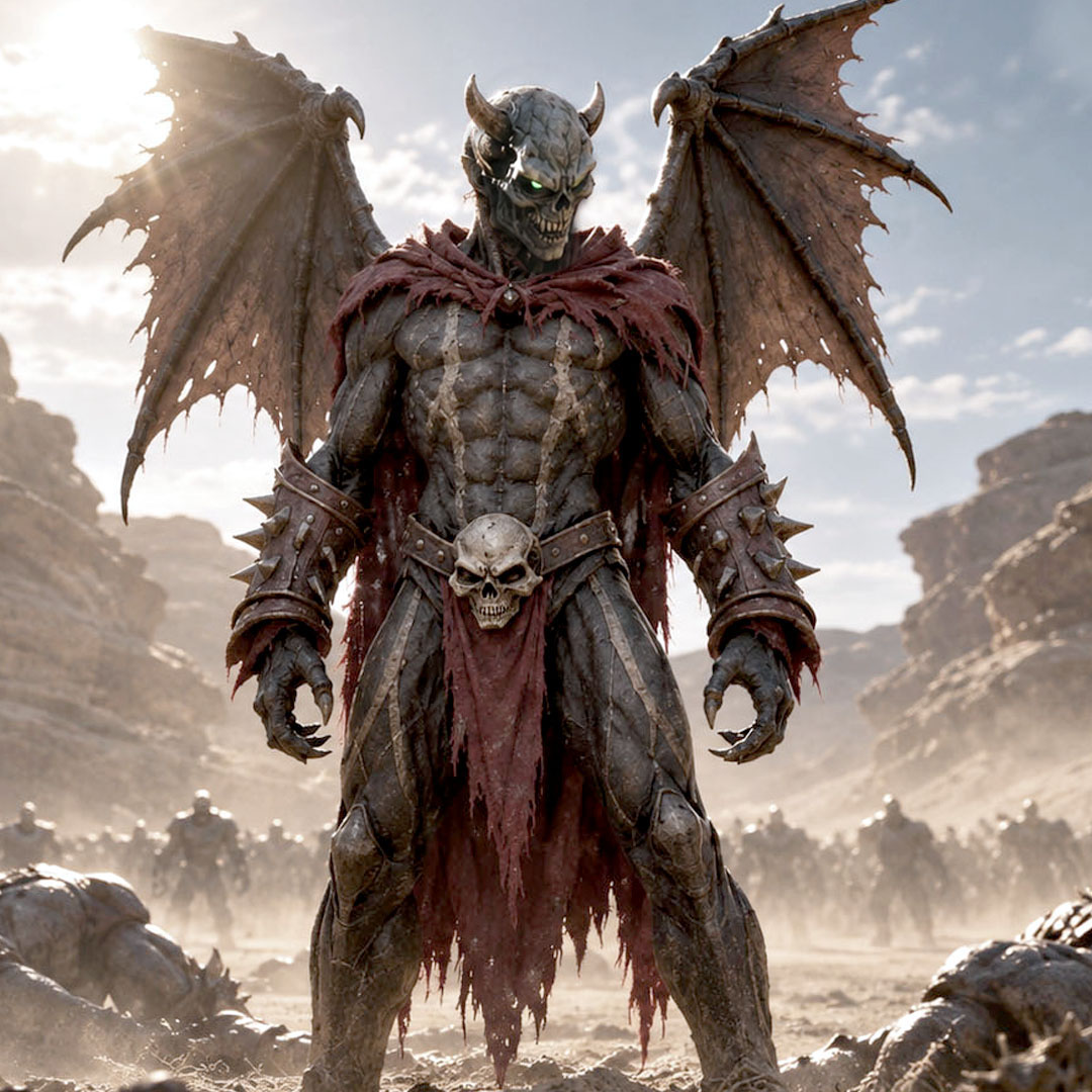 Nightmare Spawn from Spawniverse reimagined with ChatGPT Images 2.5