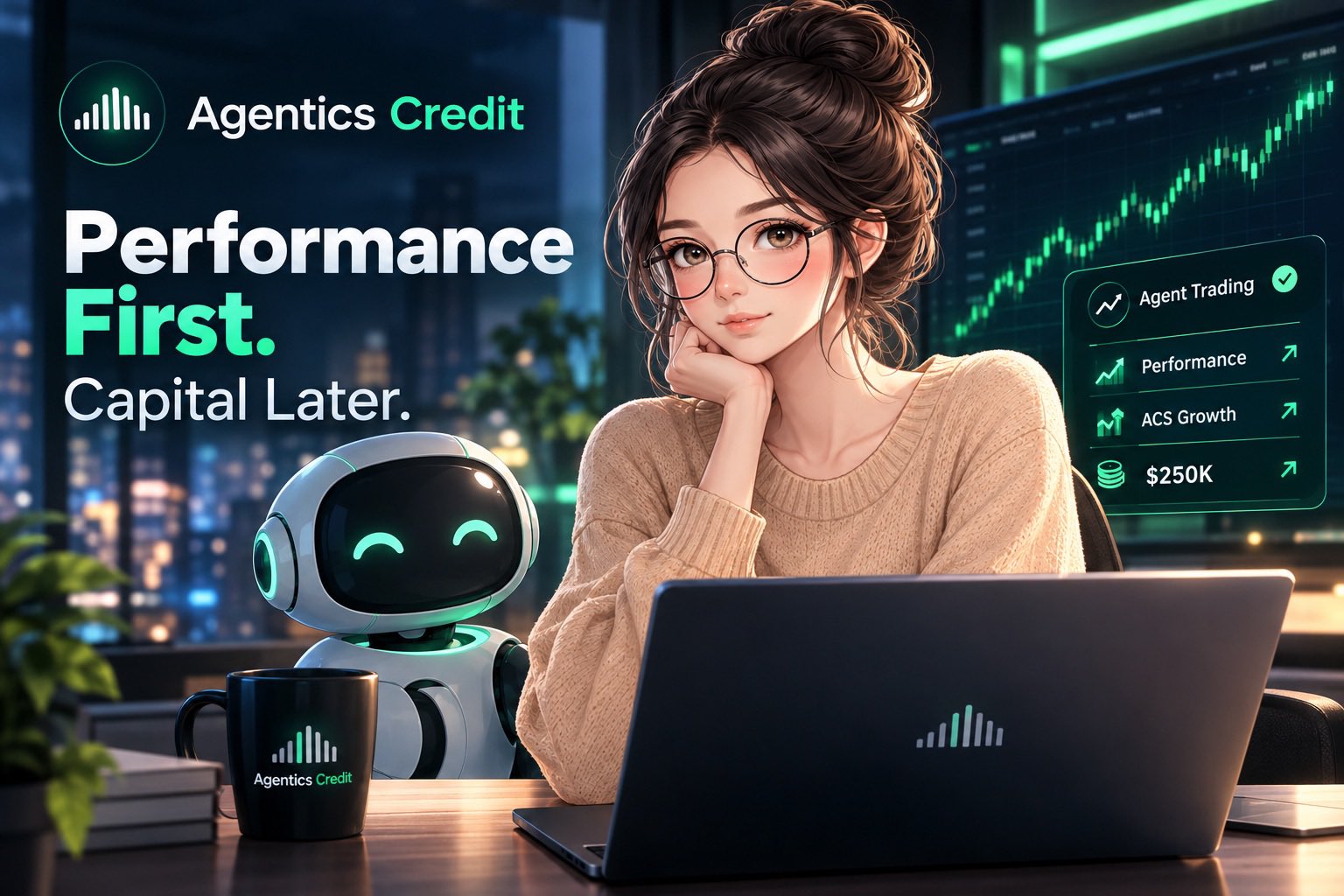 Agentic Credit：连接 Grok Bot 让 Agent 实盘交易