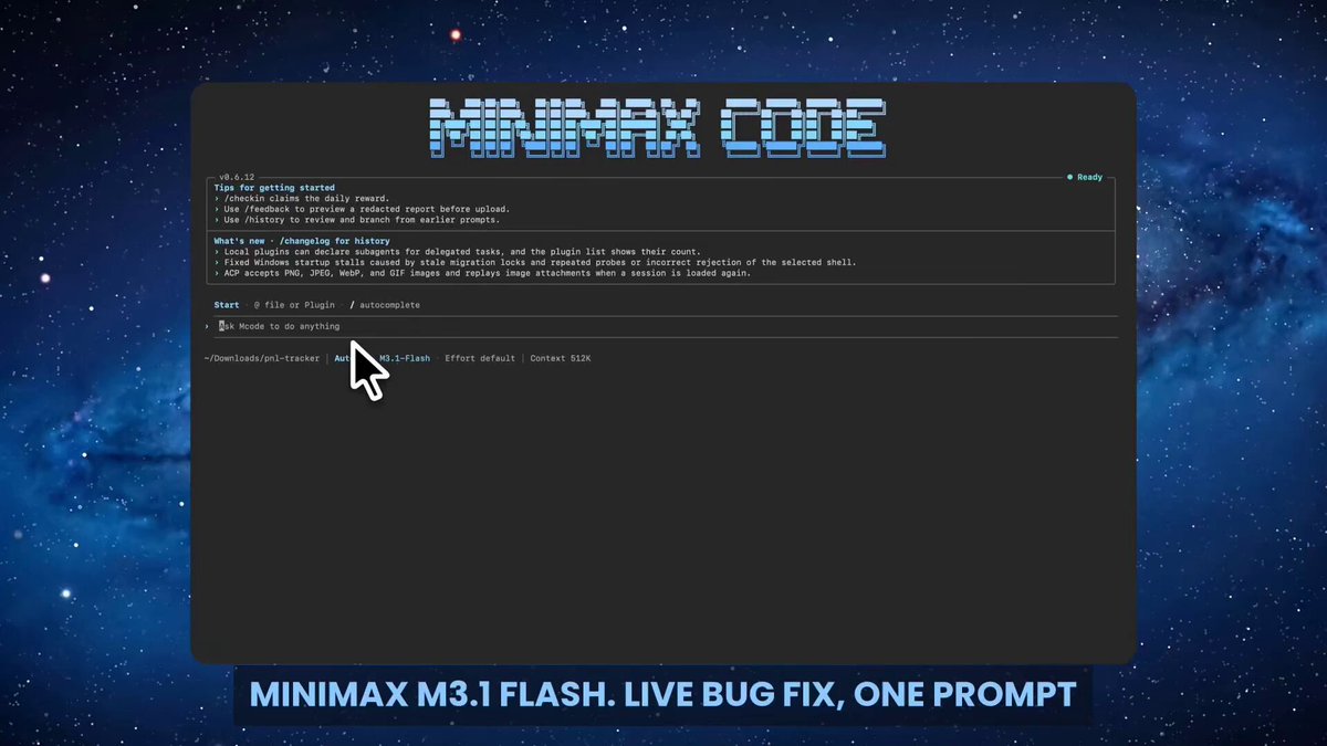 实测：M3.1 Flash 27 秒修两个隐藏 bug，花费不到 1 美分