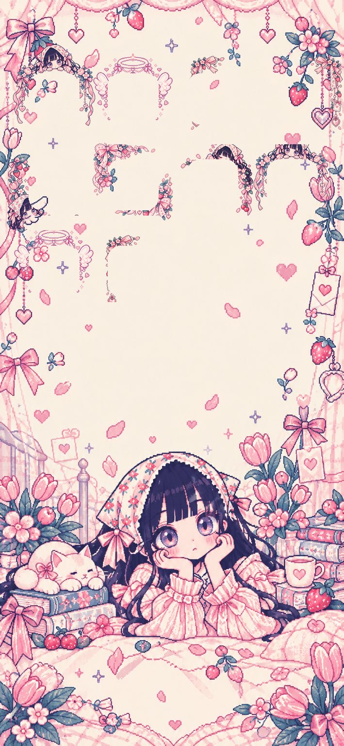 GPT Image 2.5 and Astra generate cute phone wallpapers