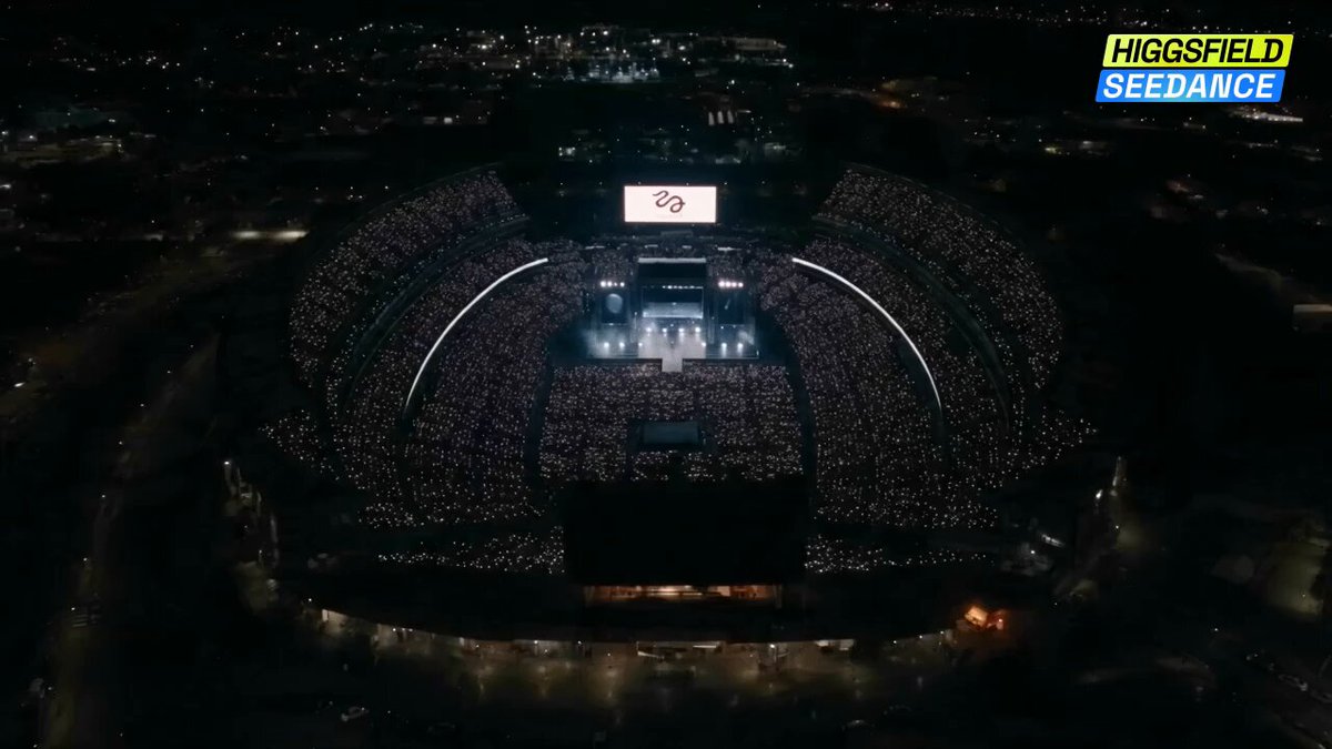 Seedance 2.5 一镜生成 K-POP 演唱会画面