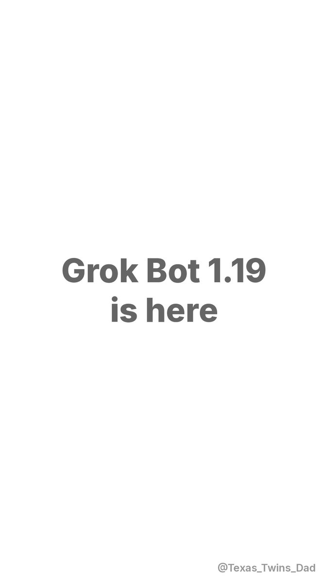 Grok Bot 1.19: voice transcripts, home filters and a global search bar