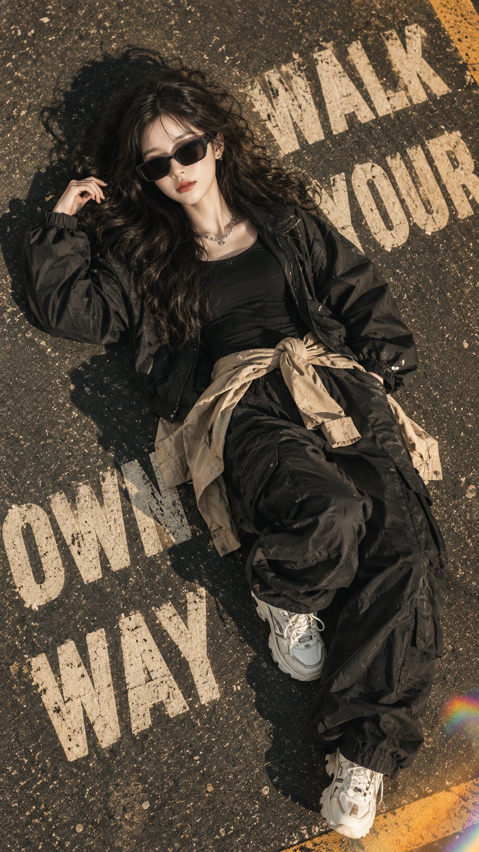 GPT Image 2.5 overhead streetwear fashion prompt