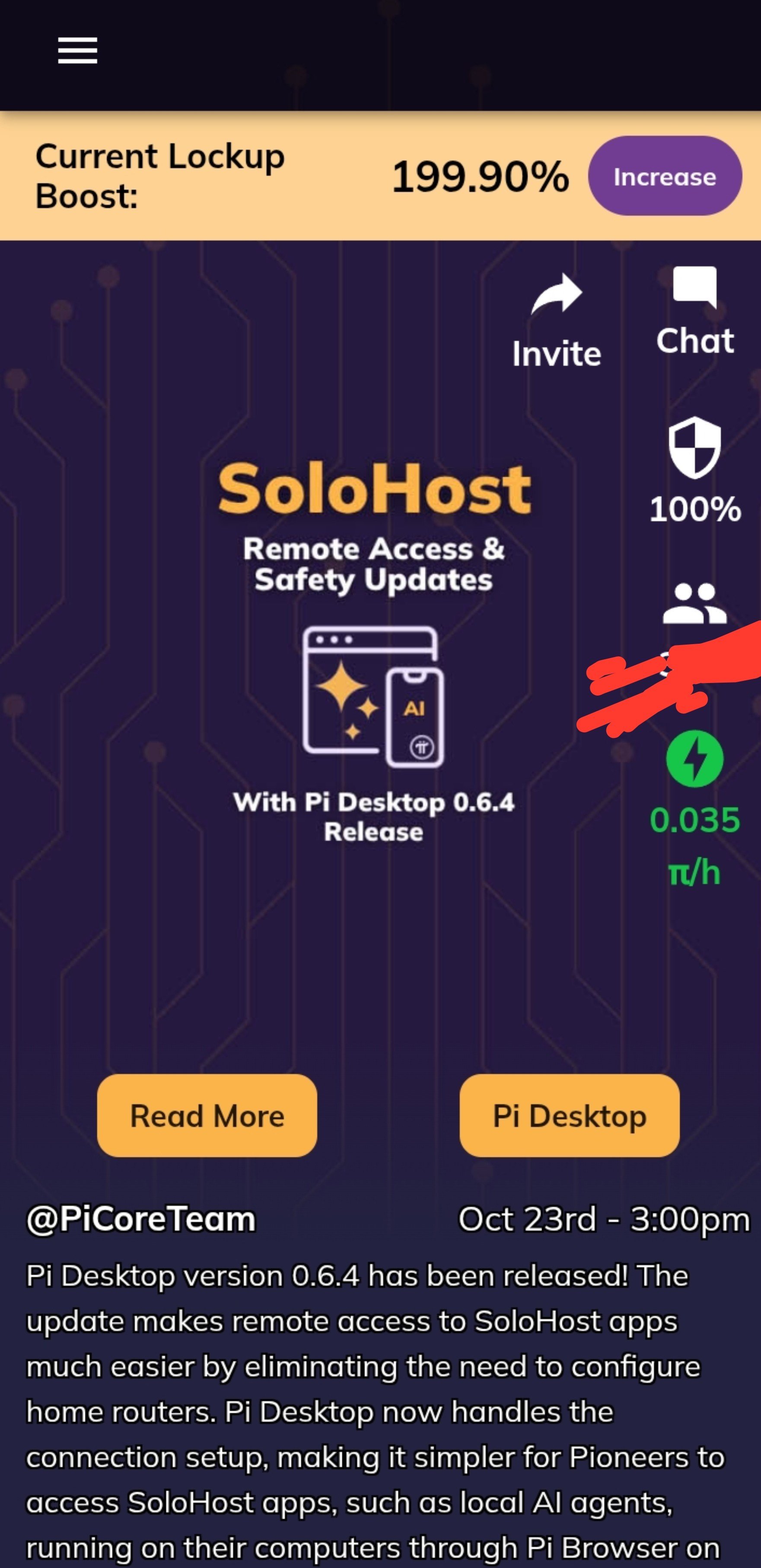 Pi Desktop v0.6.4:远程访问 SoloHost 应用免路由配置