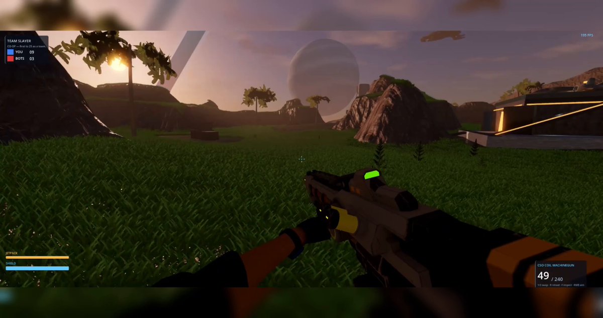 Claude Opus 5.5 builds a 10v10 Halo-style FPS from one prompt
