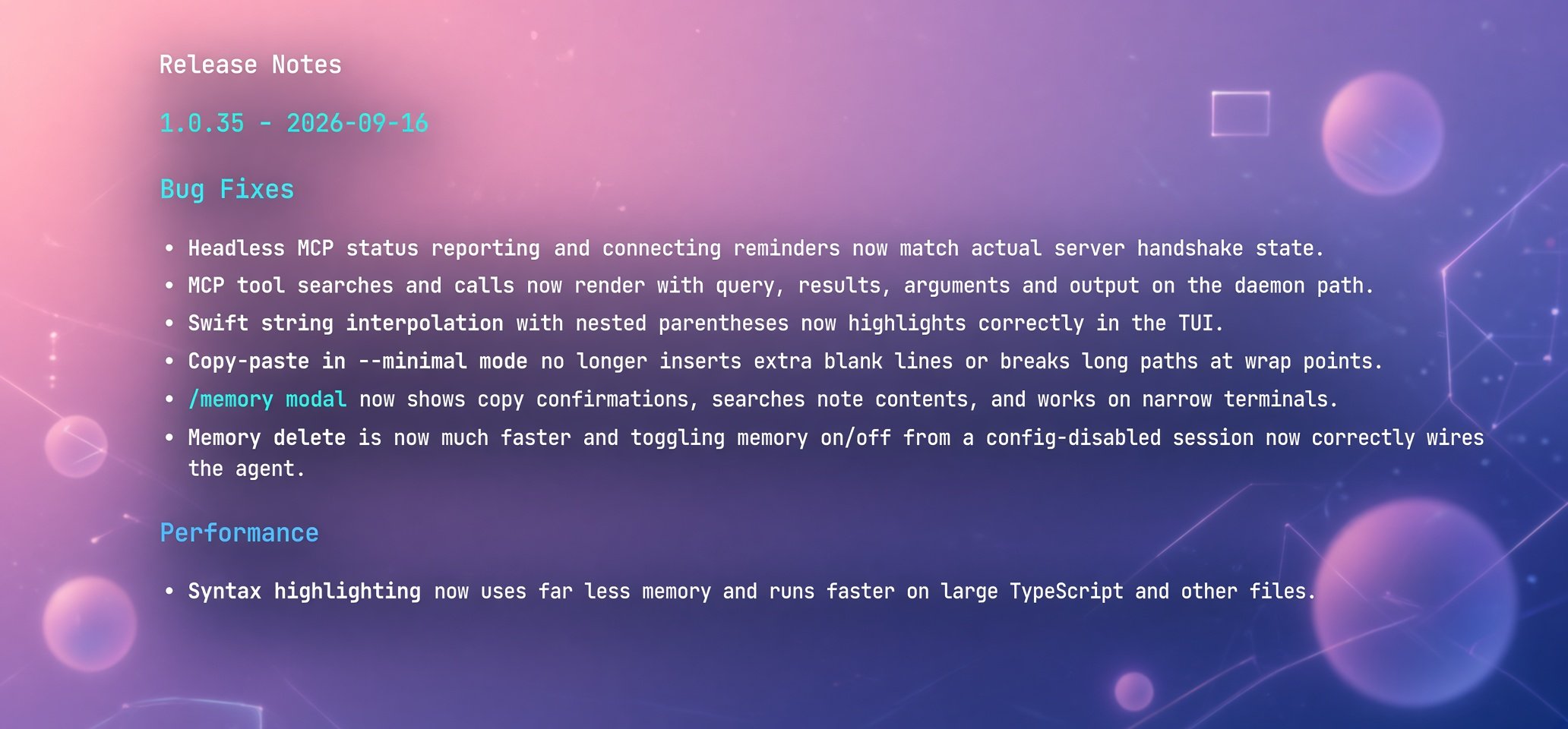 Grok Build v1.0.35: improves MCP status and tool rendering