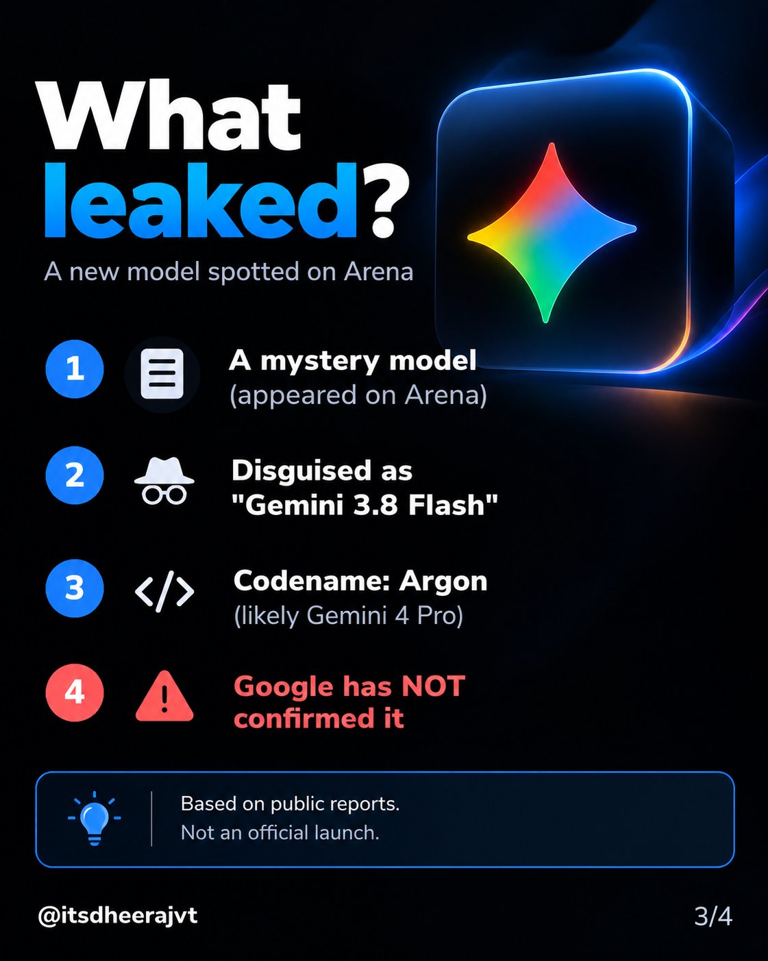 Gemini 4 Argon tops Arena's Text Arena (image 3 of 4)