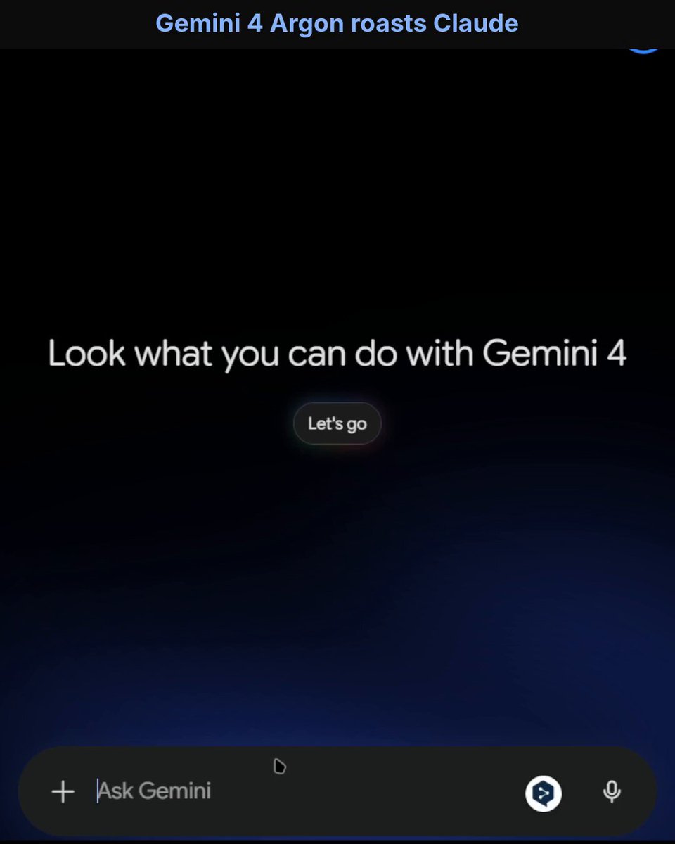 Gemini 4 与 Claude Opus 5.5 互相吐槽：一个出视频一个写段子