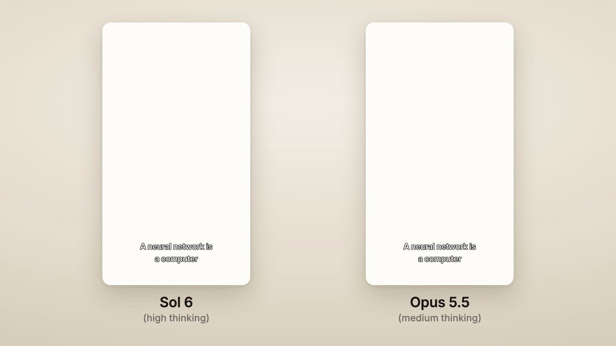 Sol 6 and Opus 5.5 compared on Remotion lesson video generation