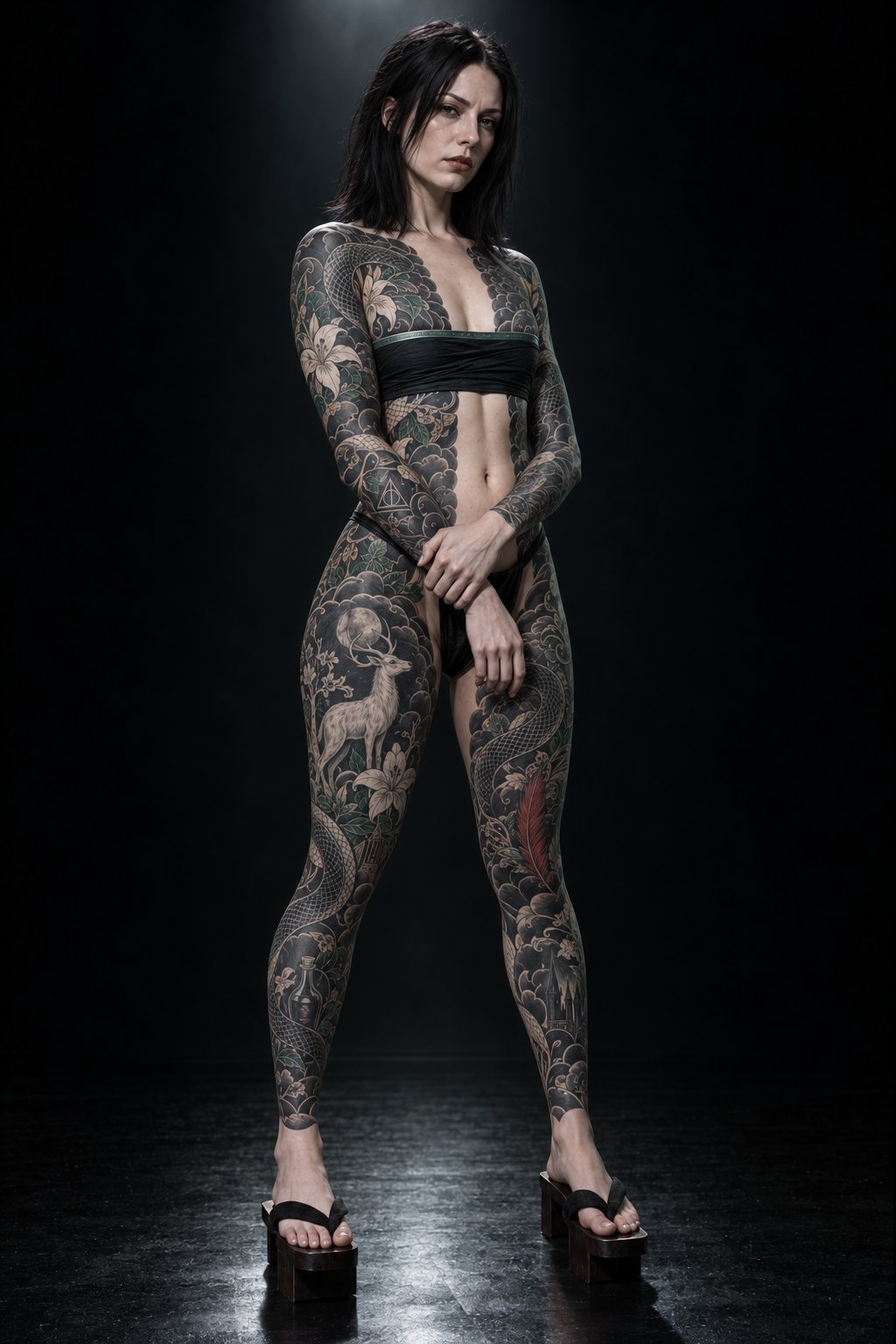 Harry Potter gender-swap and Yakuza tattoo prompt for GPT Image 2.5 (image 4 of 4)