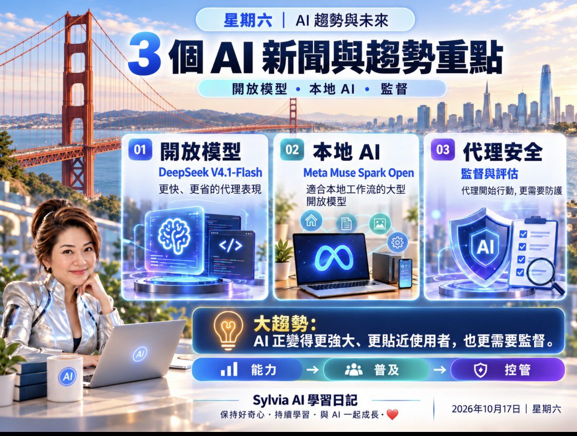 AI 周报：V4.1-Flash 更新、Meta Muse Spark Open 与代理安全