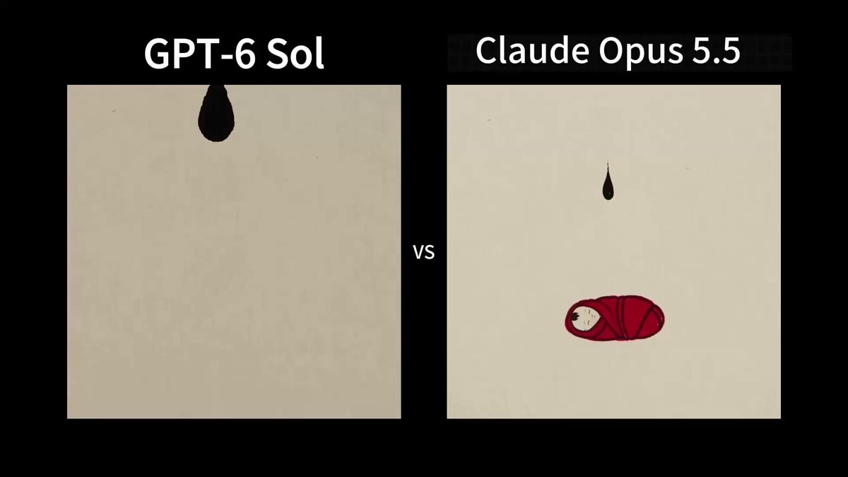 Video pits GPT-6 Sol against Opus 5.5 head to head