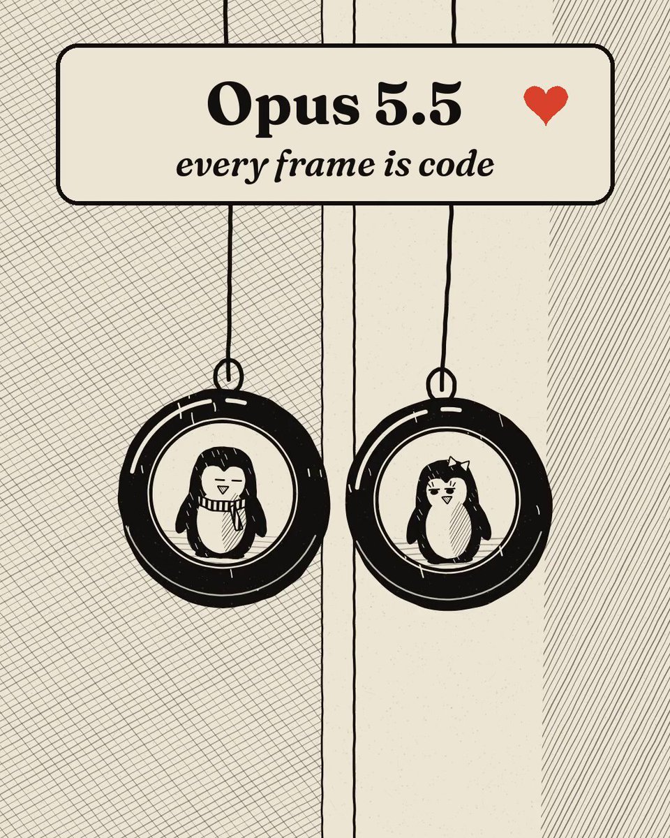 Opus 5.5 makes a love story short film entirely in code