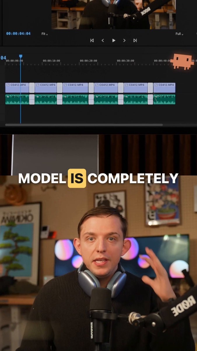 Opus 5.5 + Blender 单提示词完成视频剪辑与音效