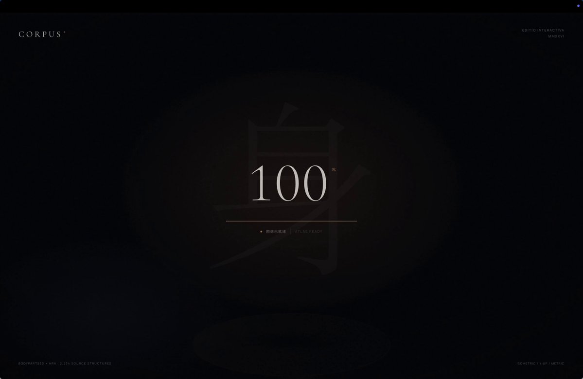 DeepSeek Harness 一句提示词生成 3D 人体演示网页