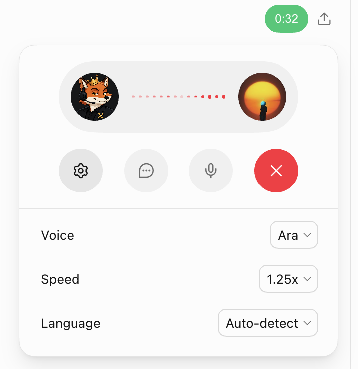 Grok Bot 语音模式登陆 Mac