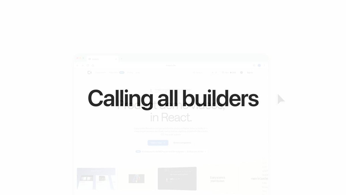 snapcn templates: Remotion product videos installed via shadcn CLI