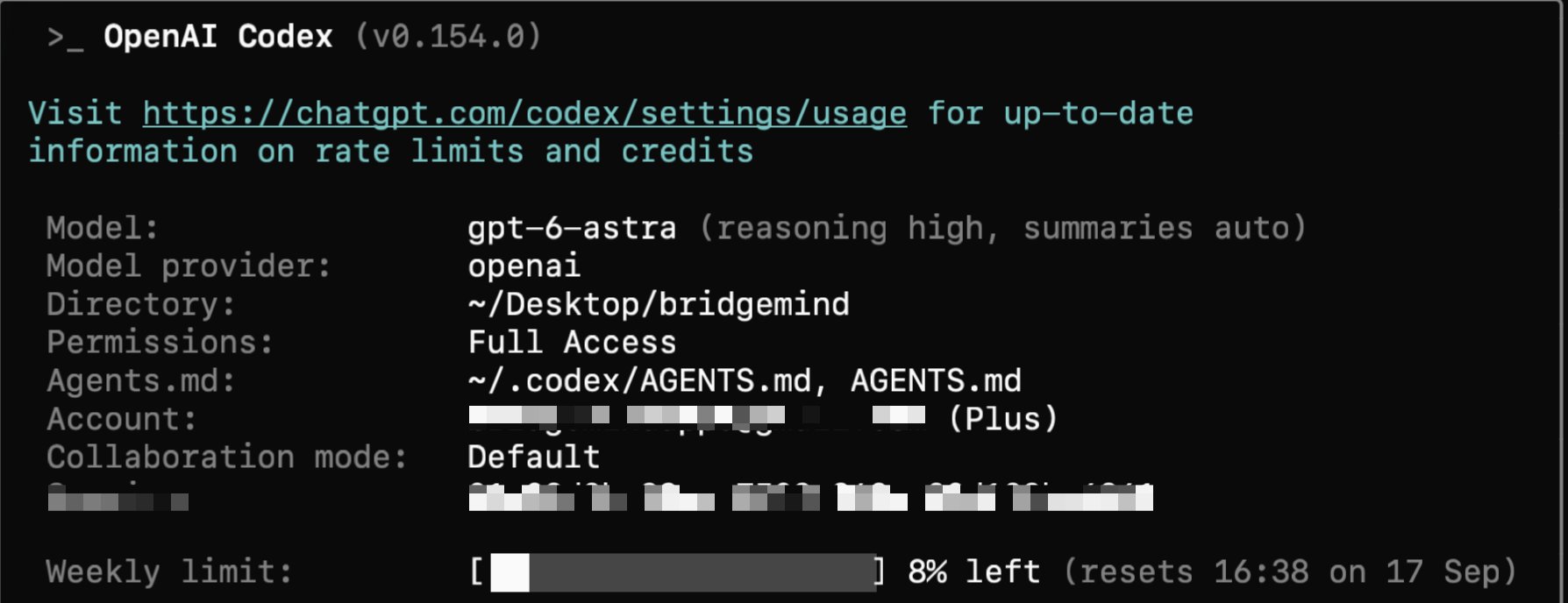 $20 Plus plan burns a week of Codex quota in one 30-minute Astra session, user says