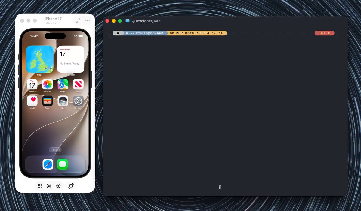 AXe 用 Jev 操控 iOS 模拟器建日历事件