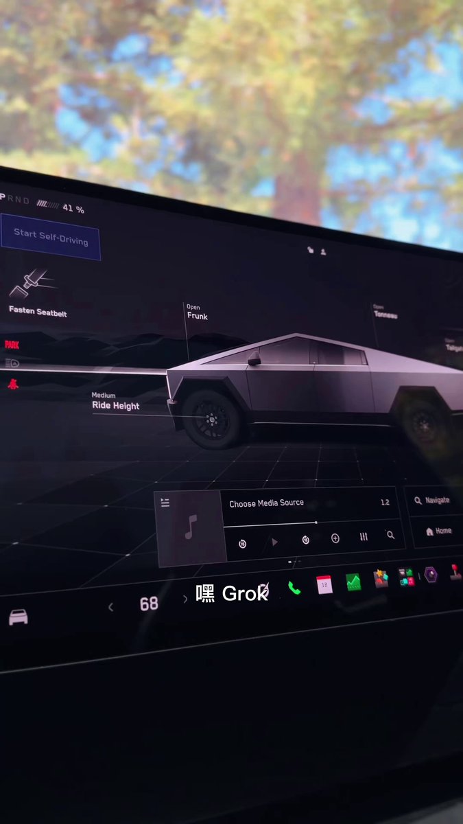 Tesla's in-car Grok voice assistant can now run off-car tasks