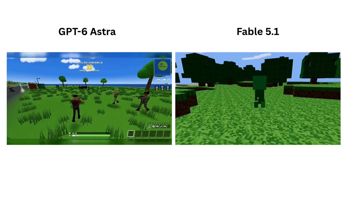同一提示对比 Astra 与 Fable 5.1 出图