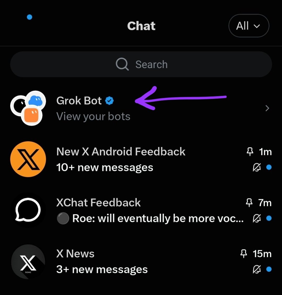Grok Bot 将深度集成进 XChat