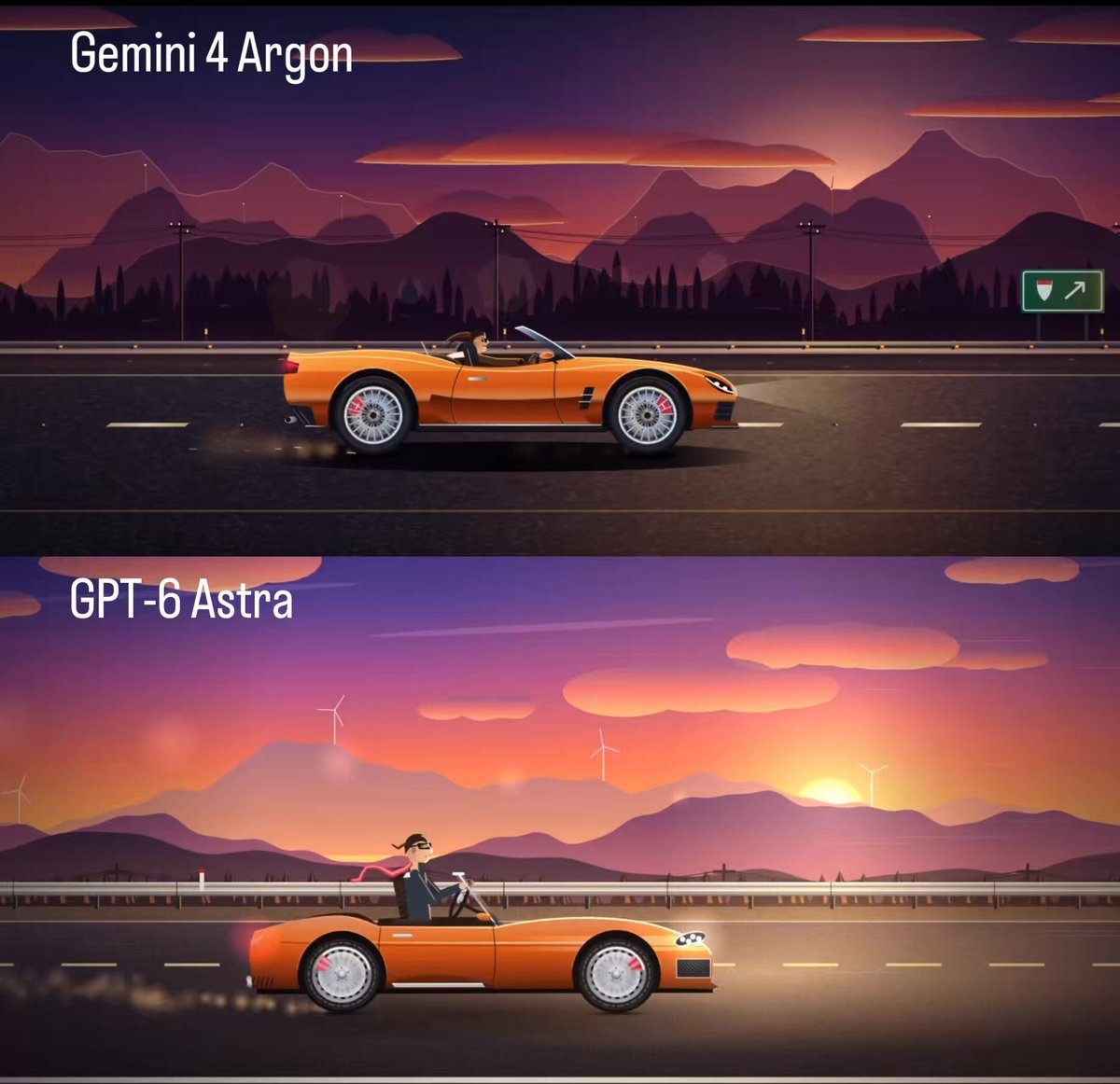 Gemini 4 Argon 对比 GPT-6 Astra：FrontierCS 2 得分 54 比 44