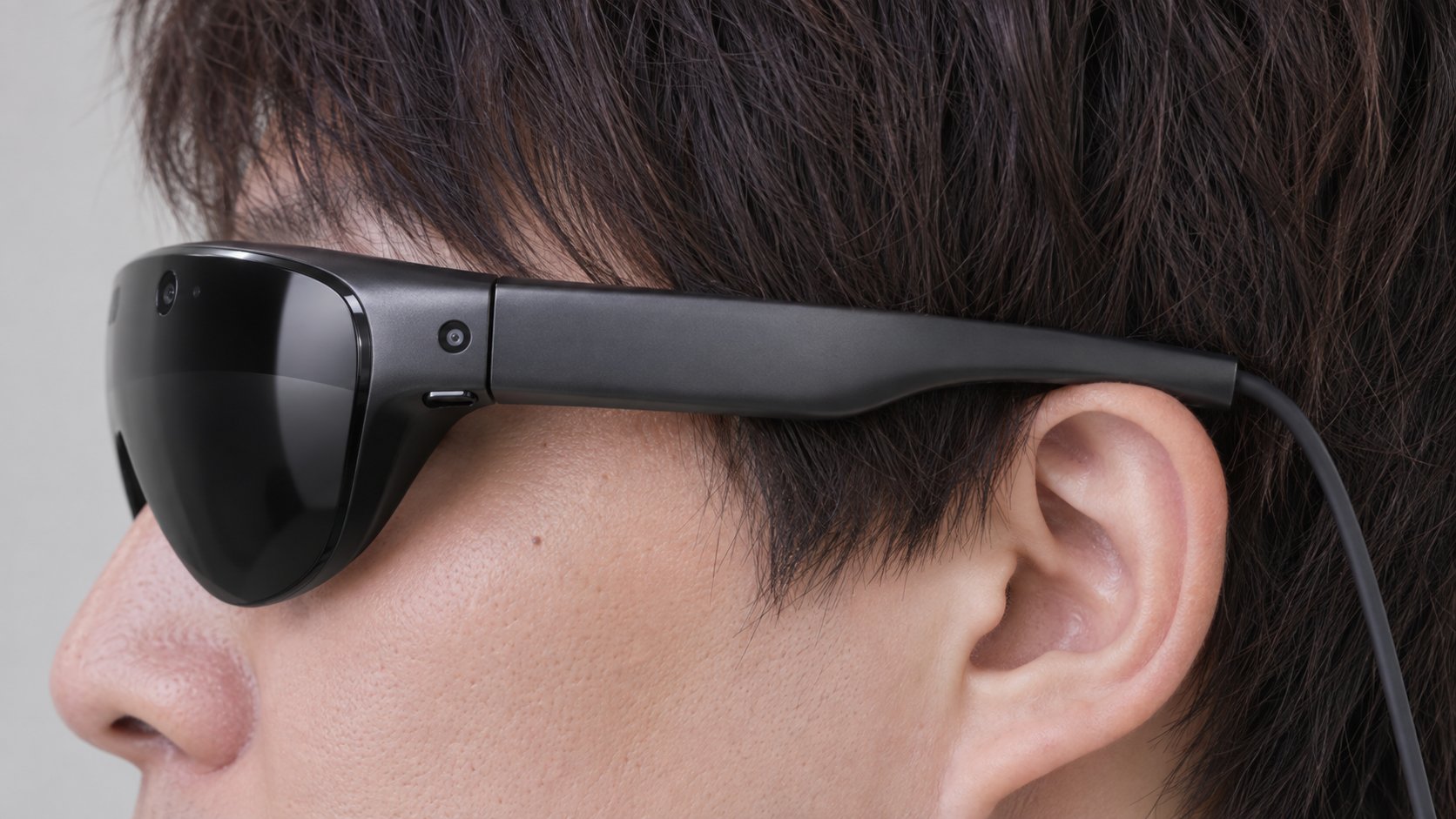 GPT Image 2.5 renders a wearer view of Meta's leaked Phoenix headset (image 2 of 4)