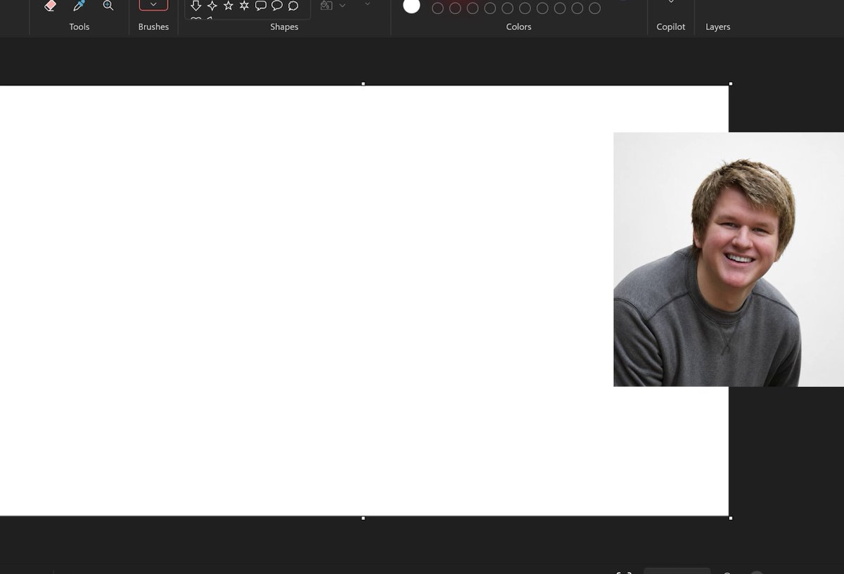 Telling GPT-6 Sol to open Paint and draw itself