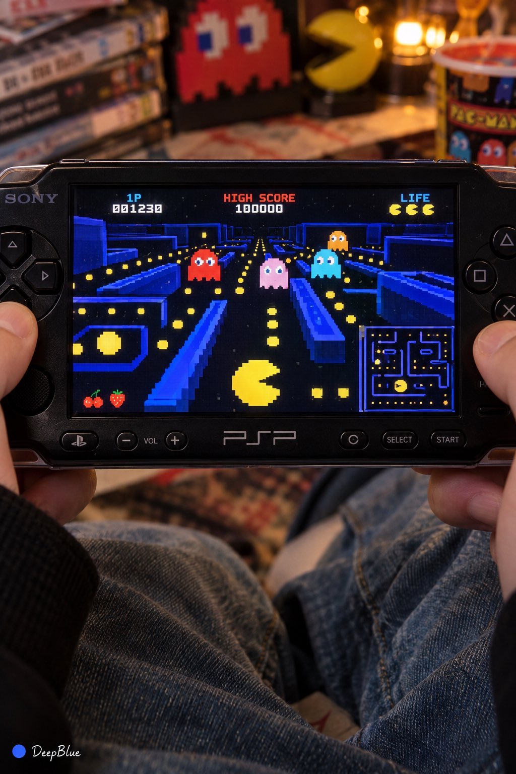 GPT Image 2.5 turns classic games into PSP first-person views (image 3 of 4)