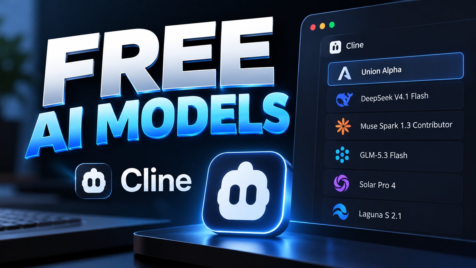 Cline 免费开放 Union Alpha 等六个模型