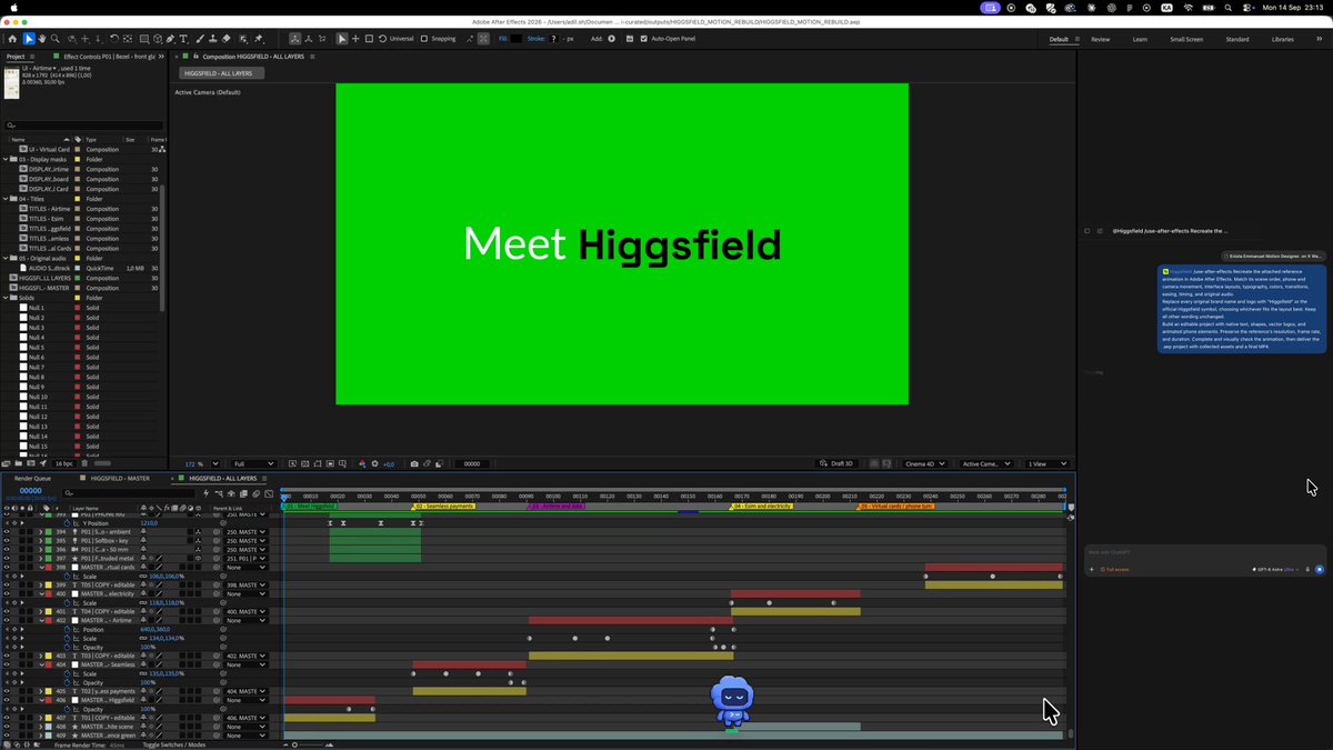 Higgsfield 官方宣传：让创意专注度拉满