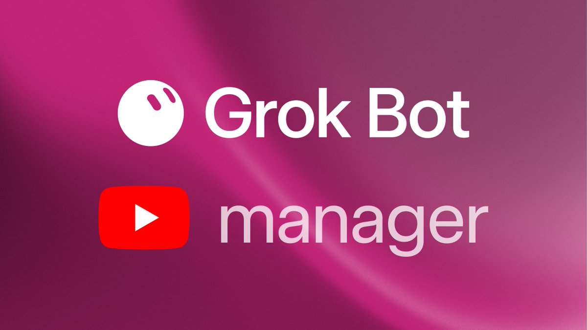 Automating a YouTube channel with Grok Bot
