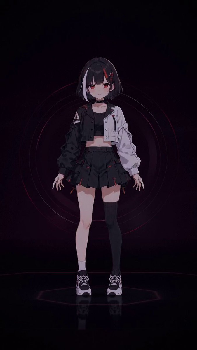Claude Opus 5.5 写代码生成二次元少女跳舞 MV