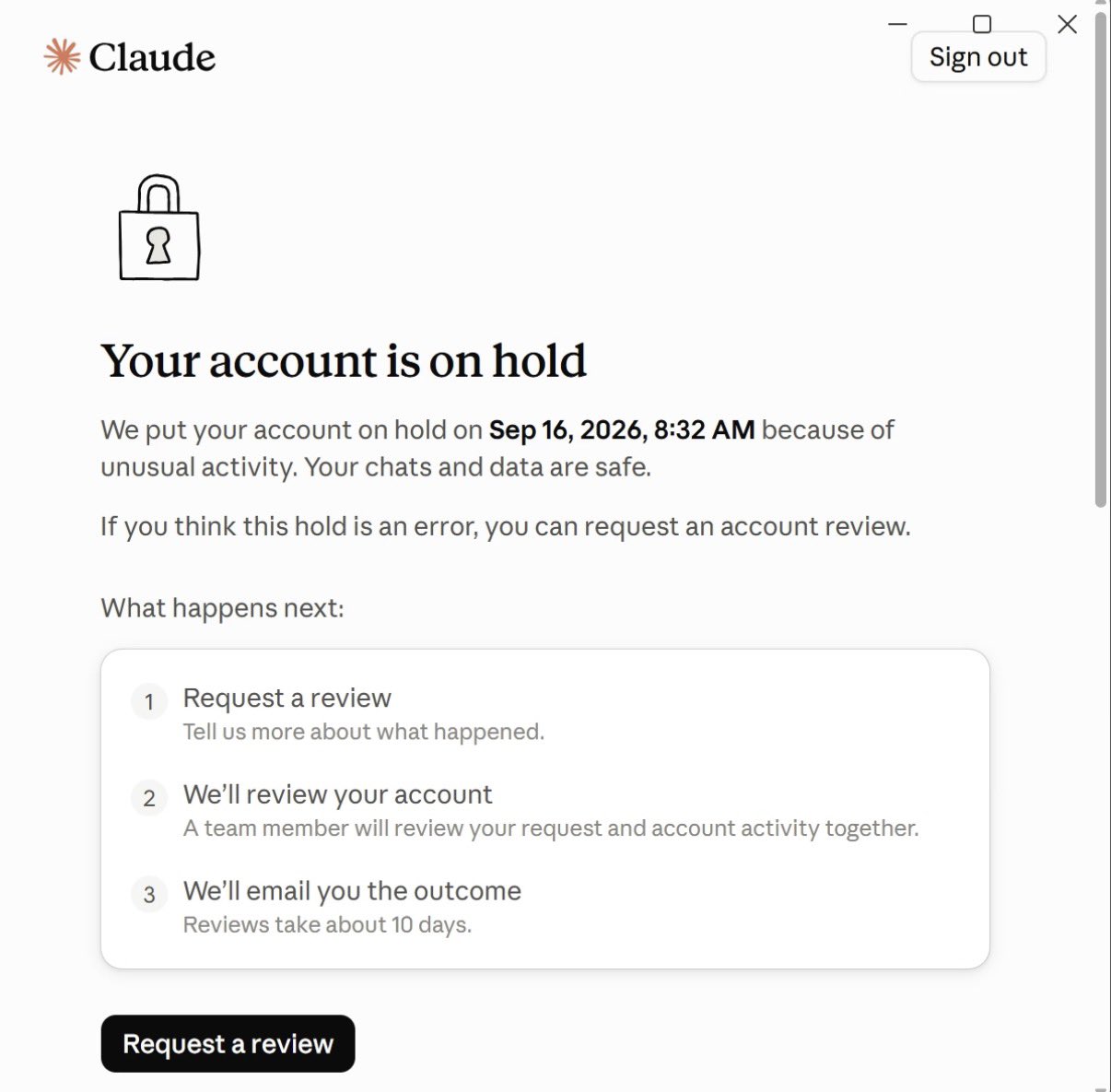 Hong Kong Claude users report mass account suspensions since October 1 (image 2 of 2)