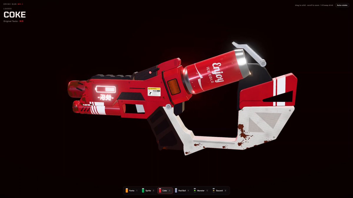Gemini 4 Argon 用纯 JS 生成《Can Gun》游戏