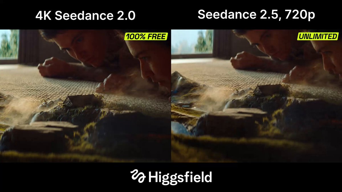 Seedance 2.0 与 2.5 写实度对比测试
