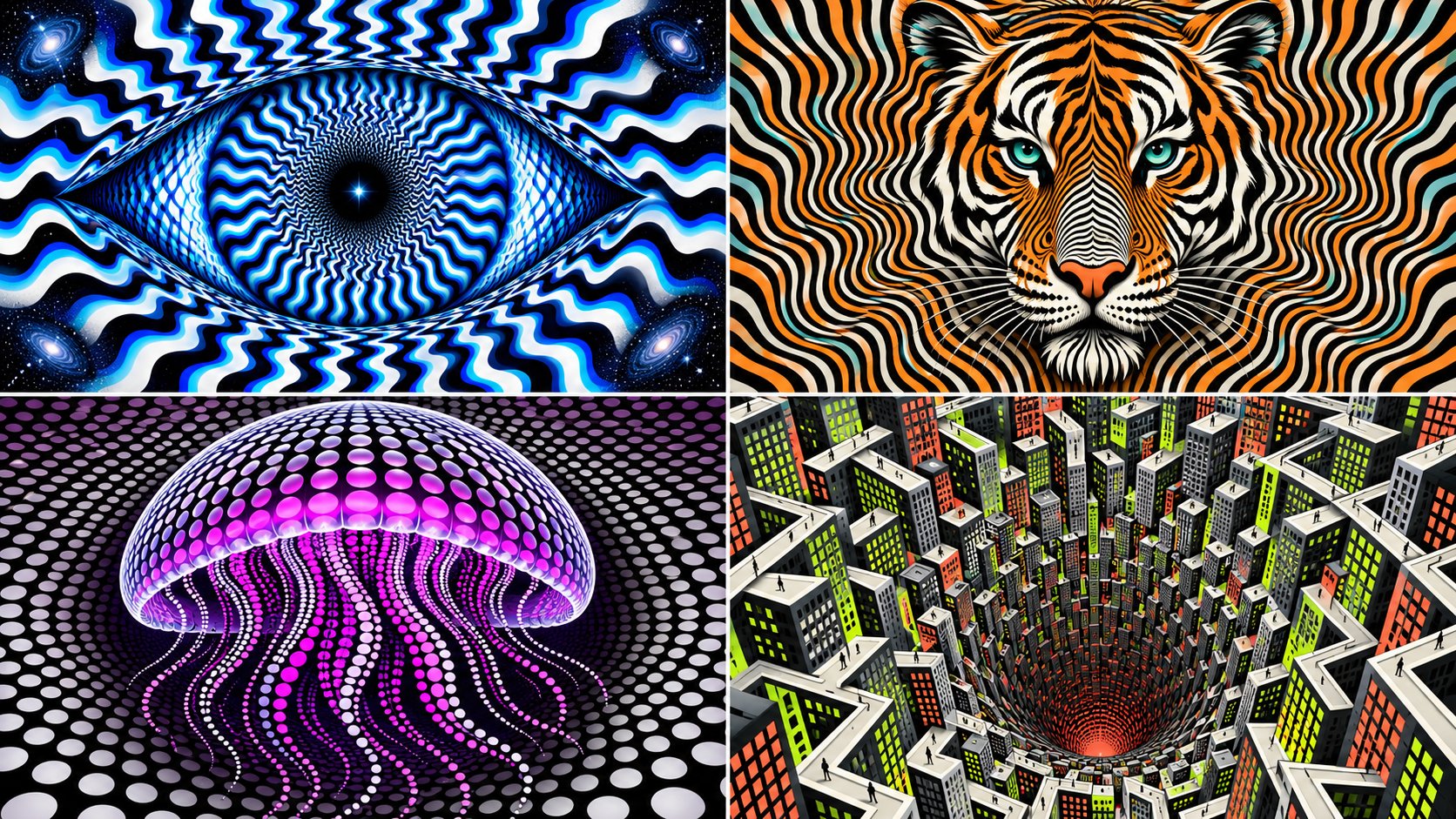 Pseudocode prompt for optical illusions in GPT Image 2.5