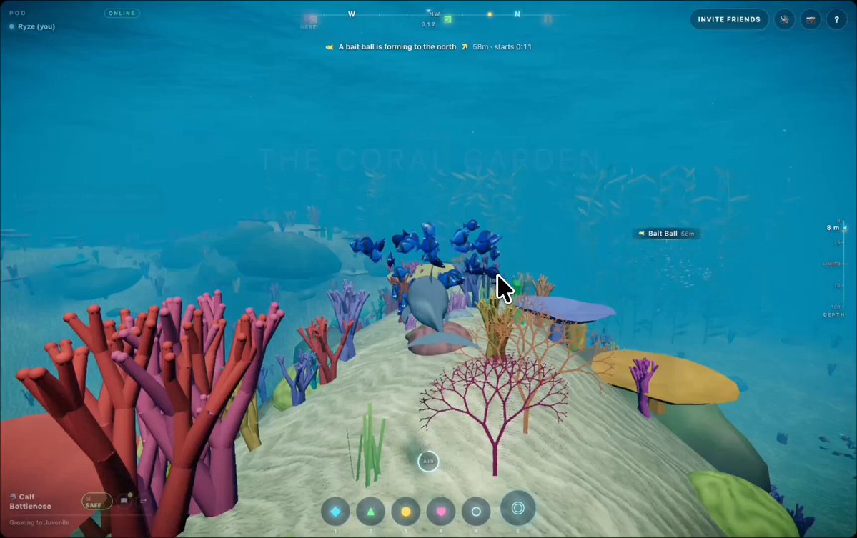 Opus 5.5 one-shots a dolphin game with multiplayer in a few hours